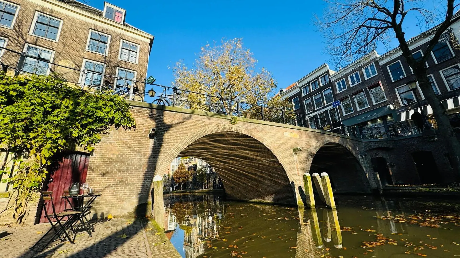 The Stork - In Luxe Logeren Aan De Oudegracht, Centrum אוטרכט דירה
